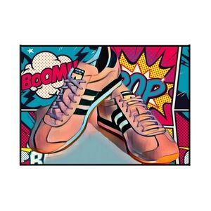 Adidas 8 1/2"x11" Framed Wall Art